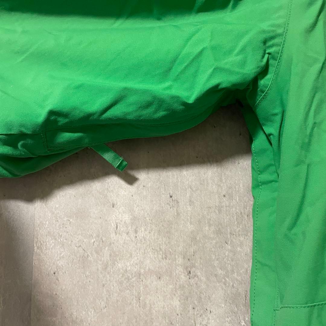 Burtonバートンスキーウェアスノーボードジャケットパーカーフード付緑グリーン