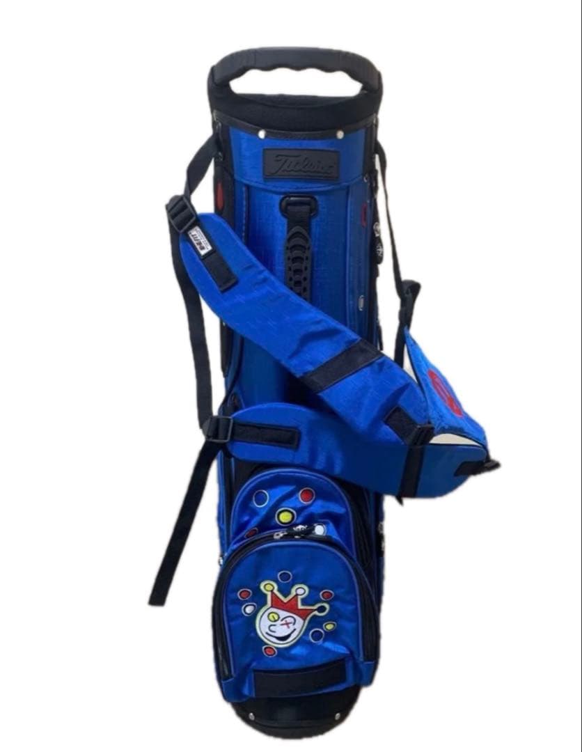 新品未使用　スコッティキャメロン　キャディバッグ　スタンド式　ブルー