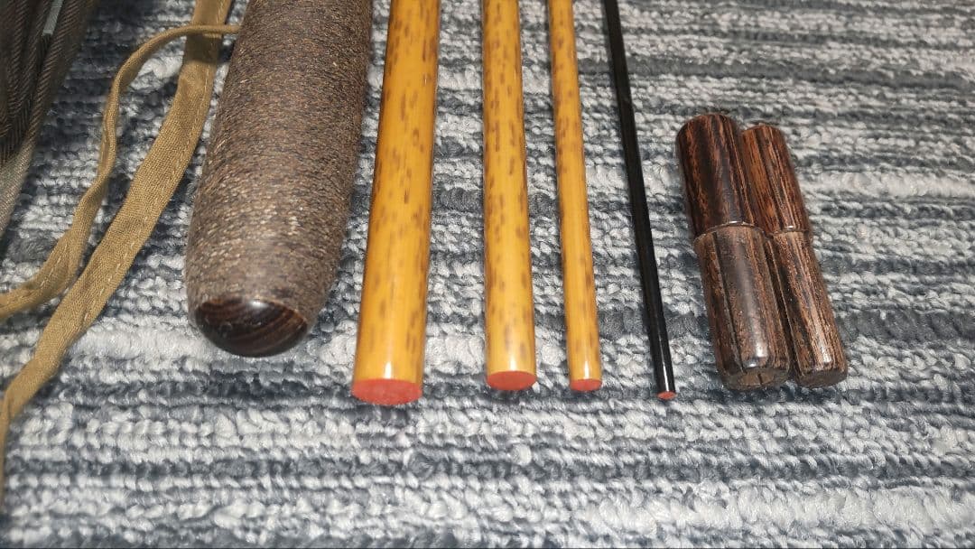 シマノ　朱紋峰　飛造り　十八尺