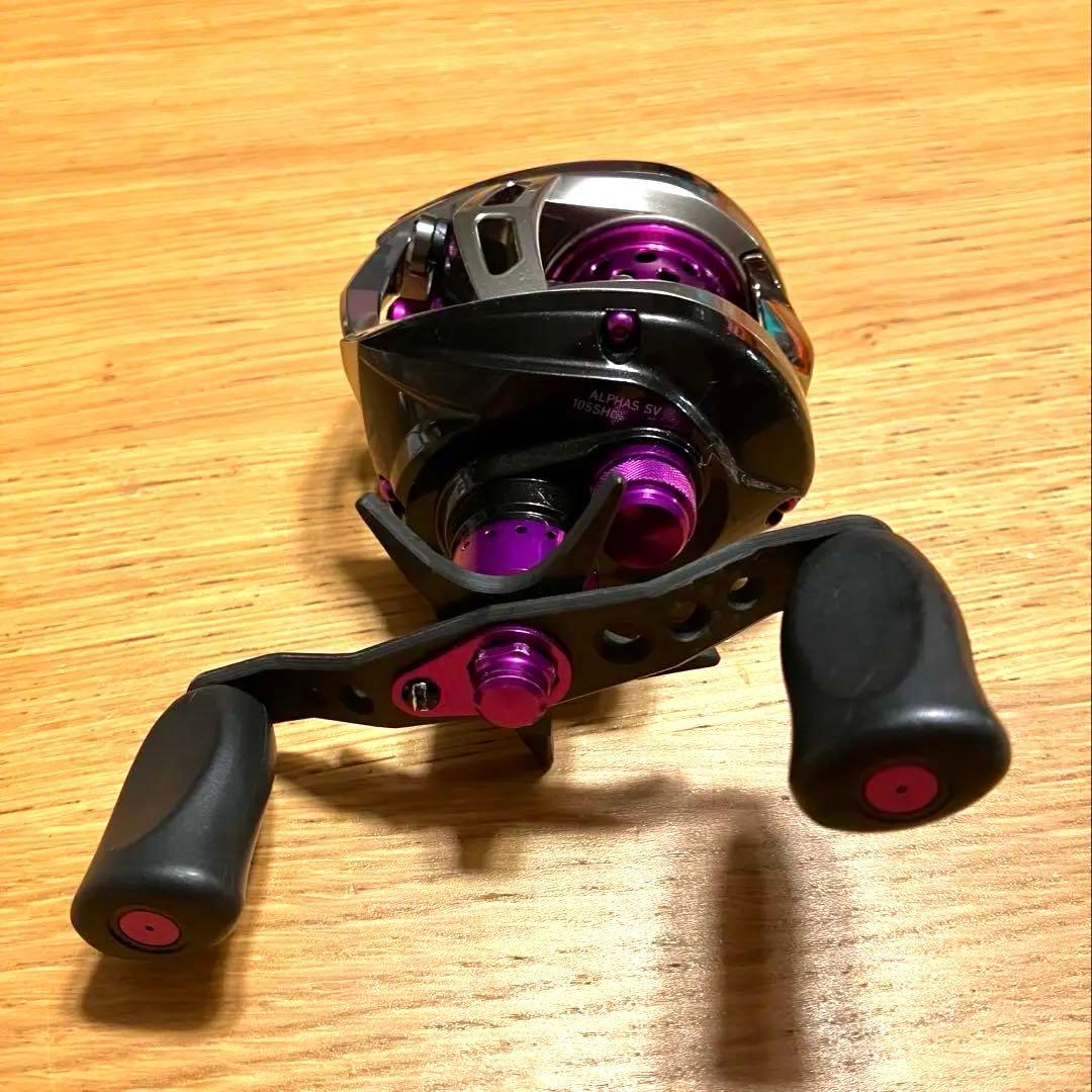 【DAIWA】アルファスsv105SHL ktfフィネススプール ktfカスタム