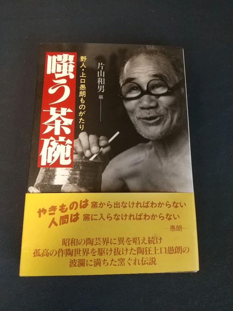 上口愚朗作 : 愚朗井戸茶碗 (共箱)