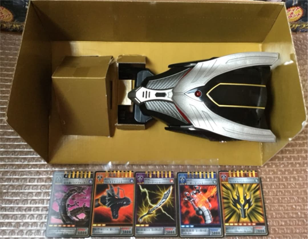 バンダイ　仮面ライダー龍騎DXブラックドラグバイザー　美品