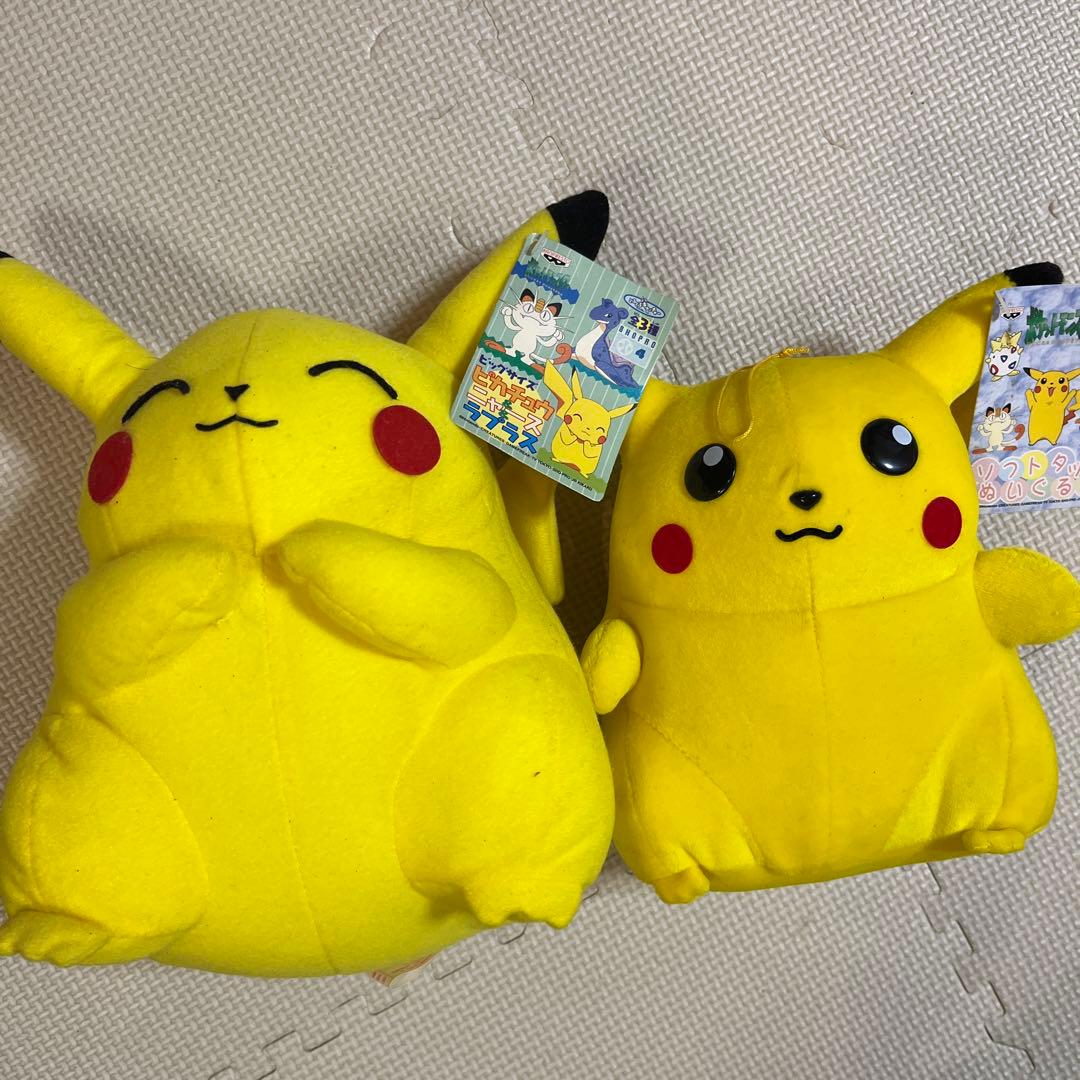 激レア　ポケモン　ピカチュウ　ソフトタッチぬいぐるみ　1999