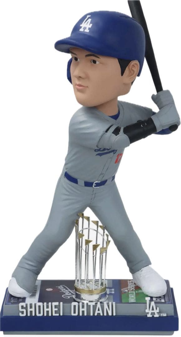 ドジャース 大谷翔平 特大 ボブルヘッド ワールドチャンピオン 世界50個限定