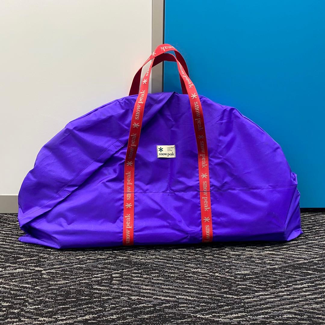 【廃盤・希少】スノーピーク ローテーブル ラウンド（シナベニア天板） ※破損あり