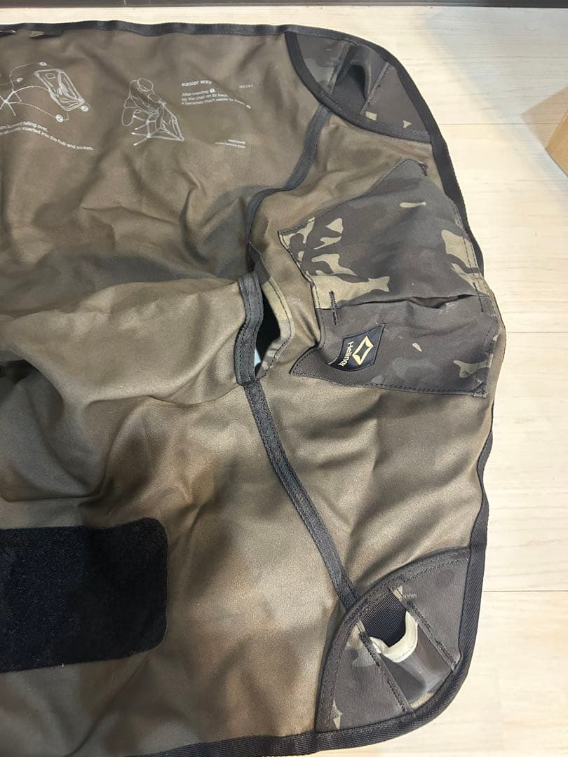 ヘリノックス タクティカルチェア ブラックカモ