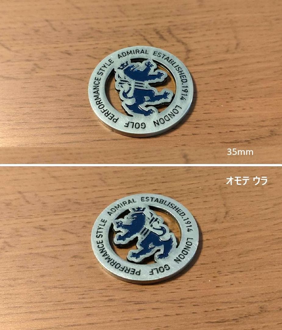 【Admiralセット美品】キャディバッグ・ヘッドカバー・ポーチ・マーカー