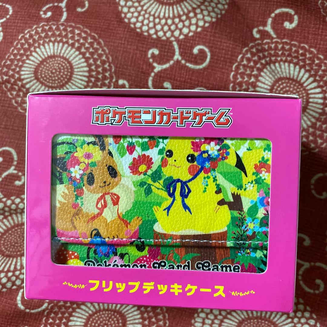フリップデッキケース Berry’s forest 森 ピカチュウ イーブイ