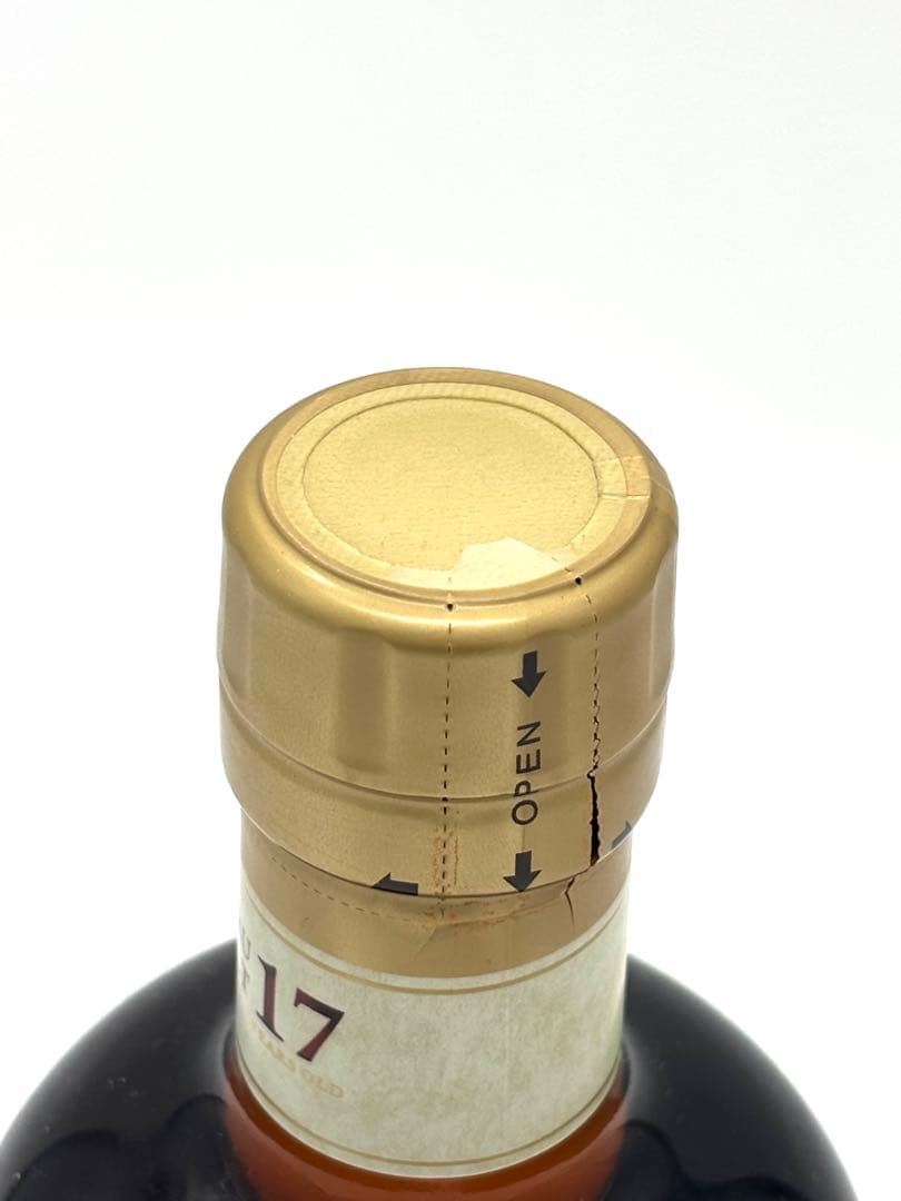 【希少】竹鶴17年 ピュアモルト キャップ汚れあり