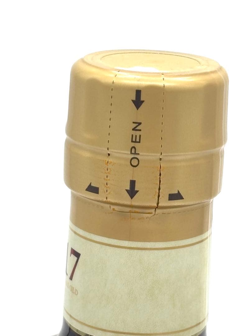 【希少】竹鶴17年 ピュアモルト キャップ汚れあり