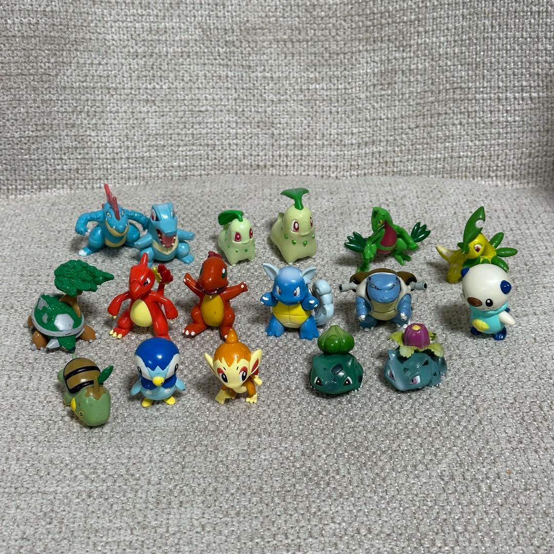 モンコレ　初期　御三家　17体セット