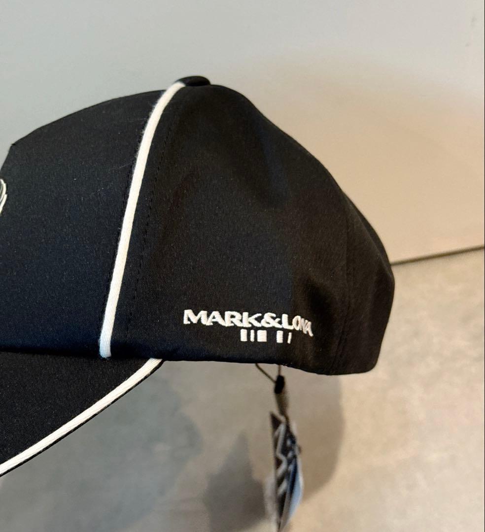 新品 ★ MARK&LONA キャップ 帽子 マーク&ロナ ブラック 正規品