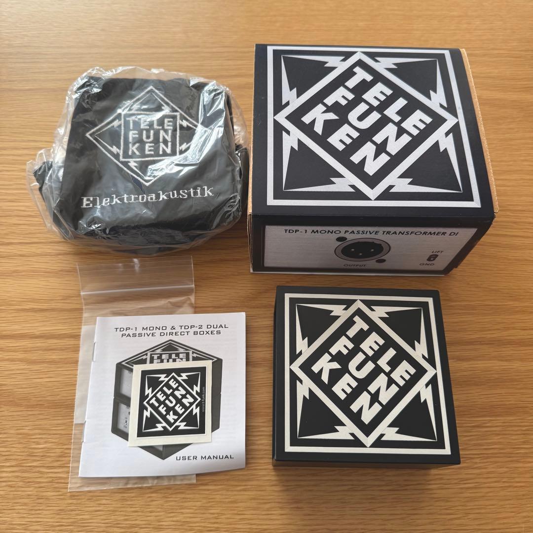 配信機器・PA機器・レコーディング機器 TELEFUNKEN TDP-1