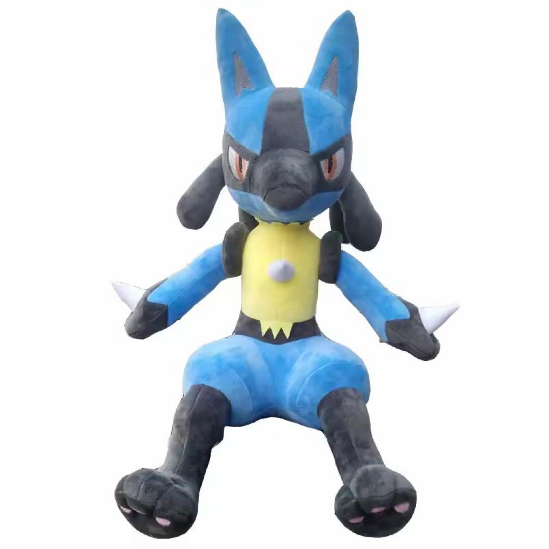 ポケモン ルカリオ 大きい 特大73cmぬいぐるみ 抱き枕 約3/5等身大