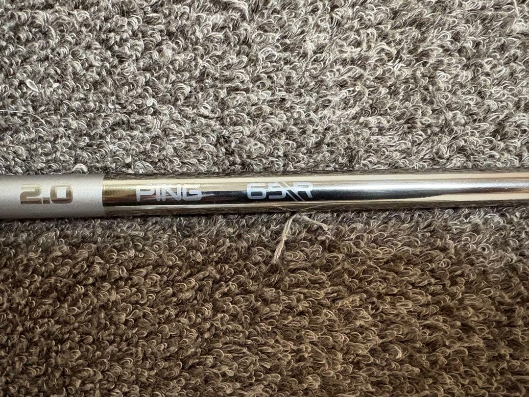美品PING TOUR 2.0 CHROME シャフト4W（3W）用　65R