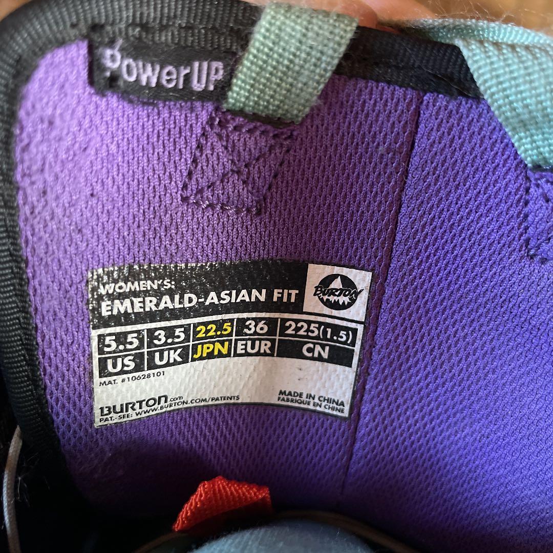 スノーボード ブーツレディースBURTON エメラルド水色