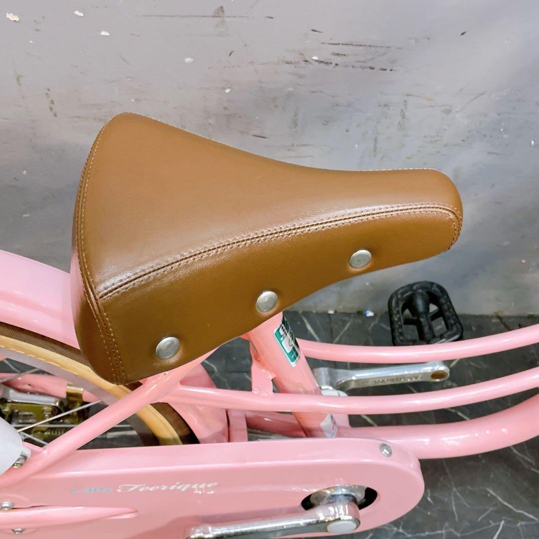 配送価格【910】《関西 引き取り》子供用自転車 Little ピンク シングル