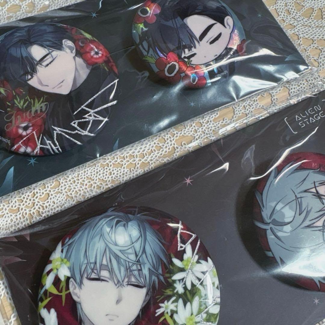 ALIEN STAGE エイリアンステージ　缶バッジ　アクリルスタンド