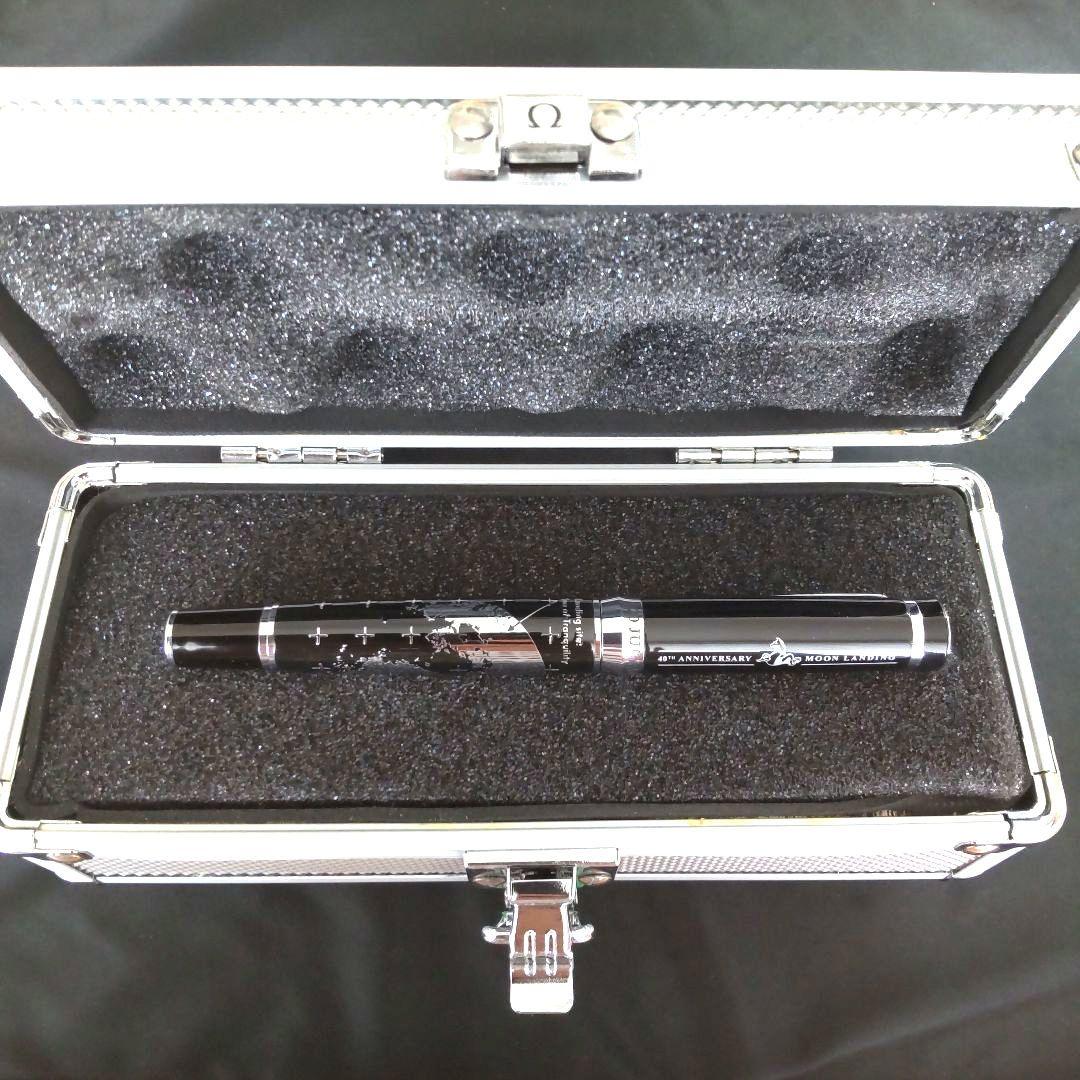 オメガ スピードマスター 月面着陸 40周年記念 非売品 ボールペン 未使用