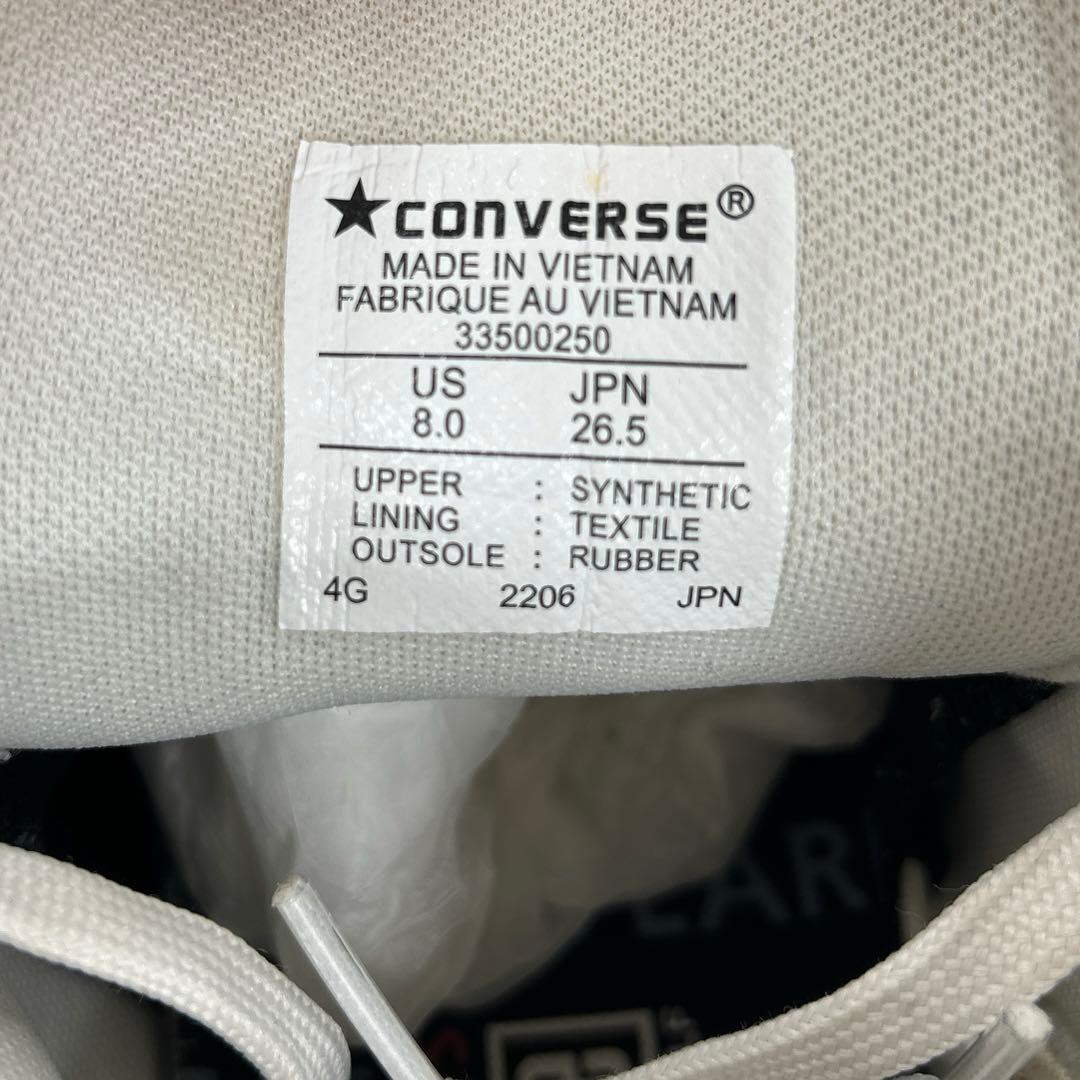 USED★26.5cm★パーリーゲイツ×コンバース コラボモデル❗️スパイクレス