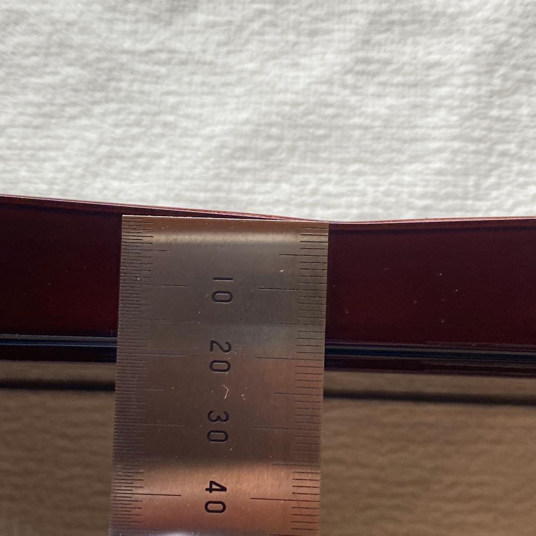 新品✨高級誠美漆器　漆塗　溜塗　長手盆　お盆御盆　コーヒートレー　角盆　本金蒔絵