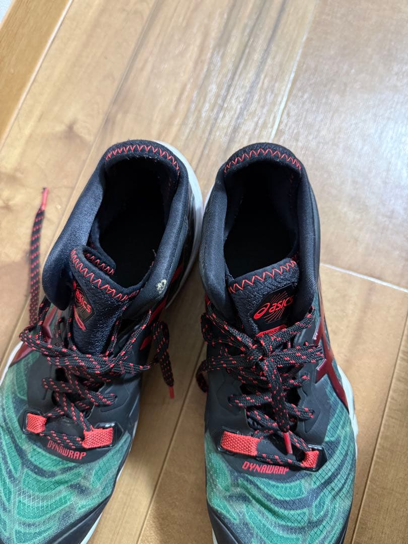 Ө*ө様 asics アシックス　メタライズ　27.5cm バレーボールシューズ