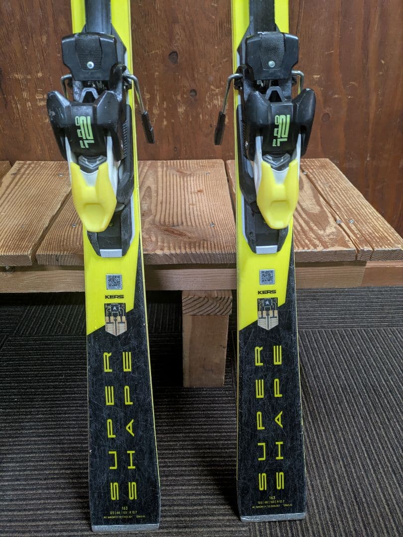 HEAD Super Shape I.SPEED スキー　163cm