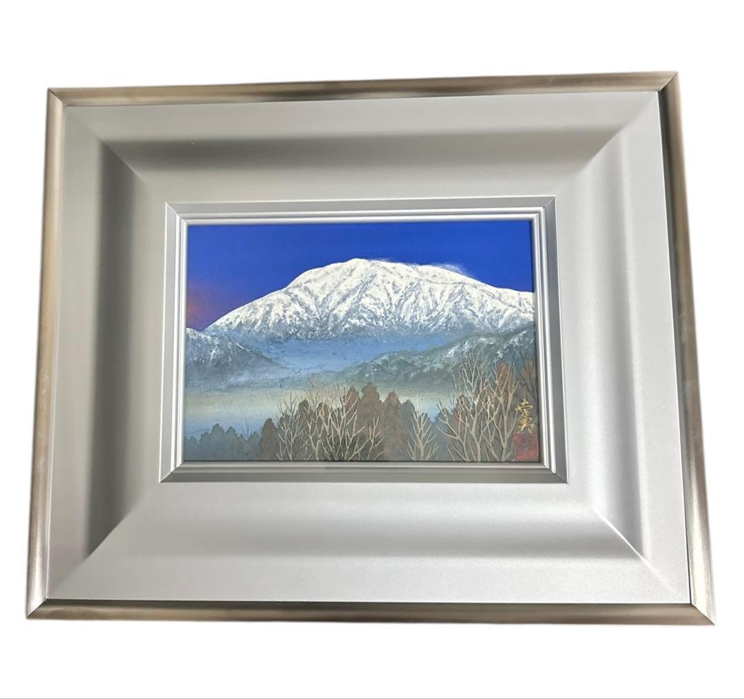 遠山幸男　≪恵那山≫　風景画　絵画　日本