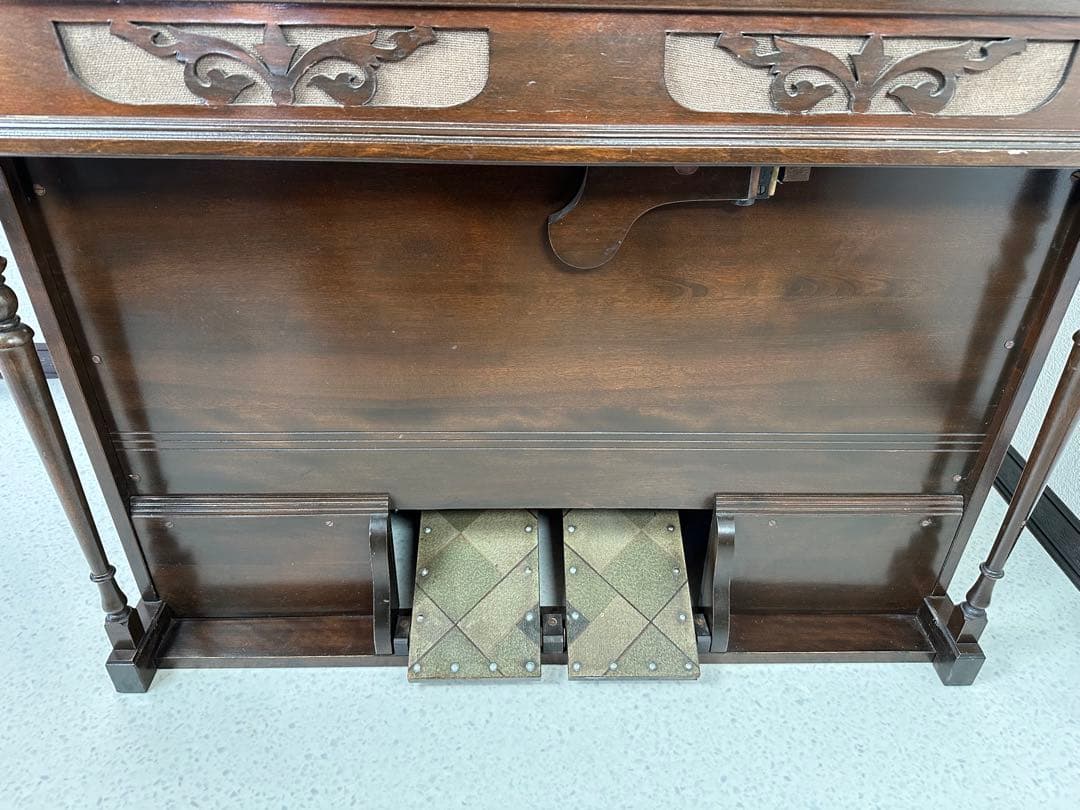 【引取限定】山葉 足踏み オルガン 保険証付き YAMAHA ヴィンテージ当時物