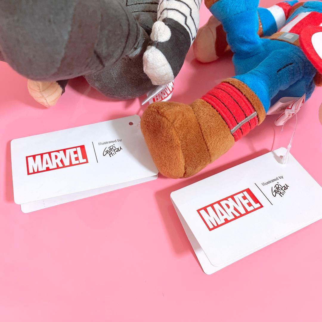 ウィンターソルジャー キャプテンアメリカ グリヒル ぬいぐるみ タグ付き レア