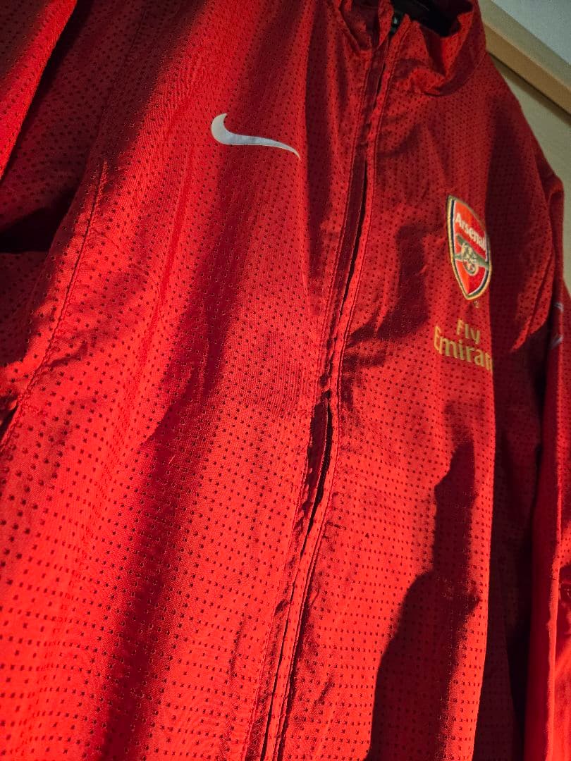 -週末特別セール中-【希少】 2009-10 アーセナル プレマッチジャケット