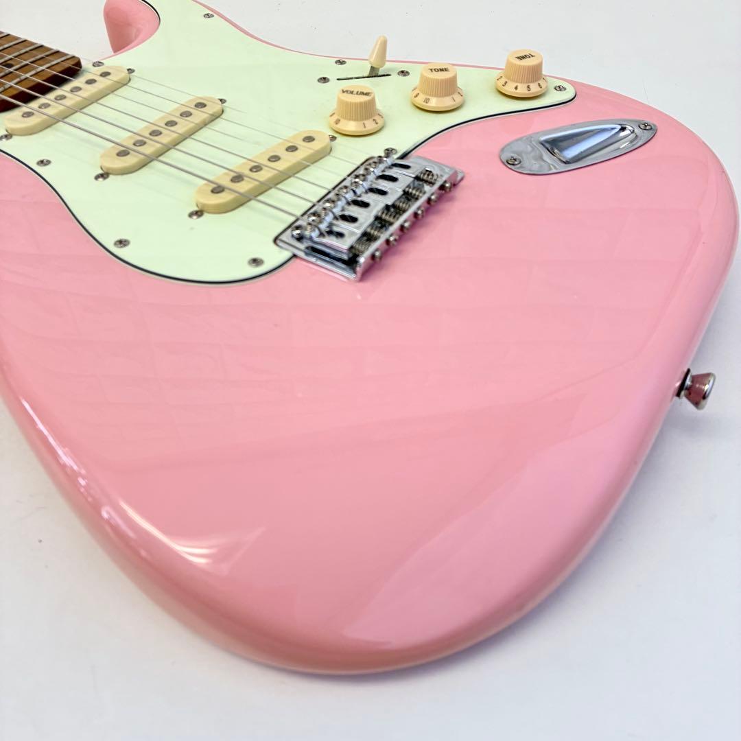 Bacchus BST-1-RSM/M SLPK バッカス エレキギター ピンク