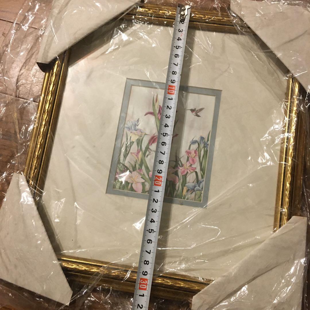 パラゴンピクチャー　ゆりの花　額装　壁掛け