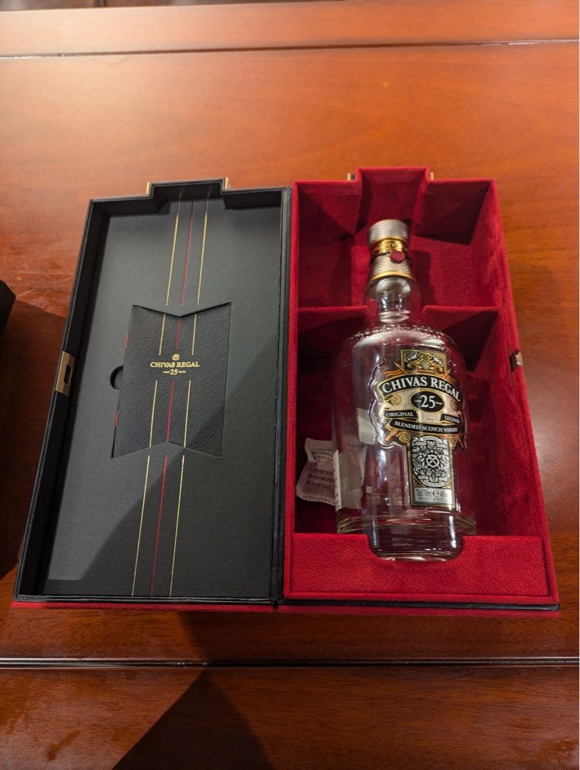Chivas Regal 25年 700ml 空ボックス 9個セット