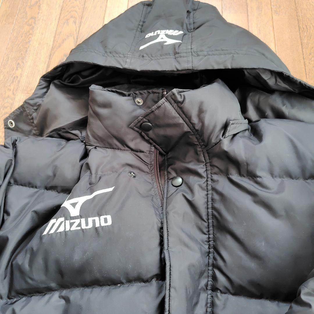 Mizuno ベンチコート ブラック Sサイズ　着丈　108㌢