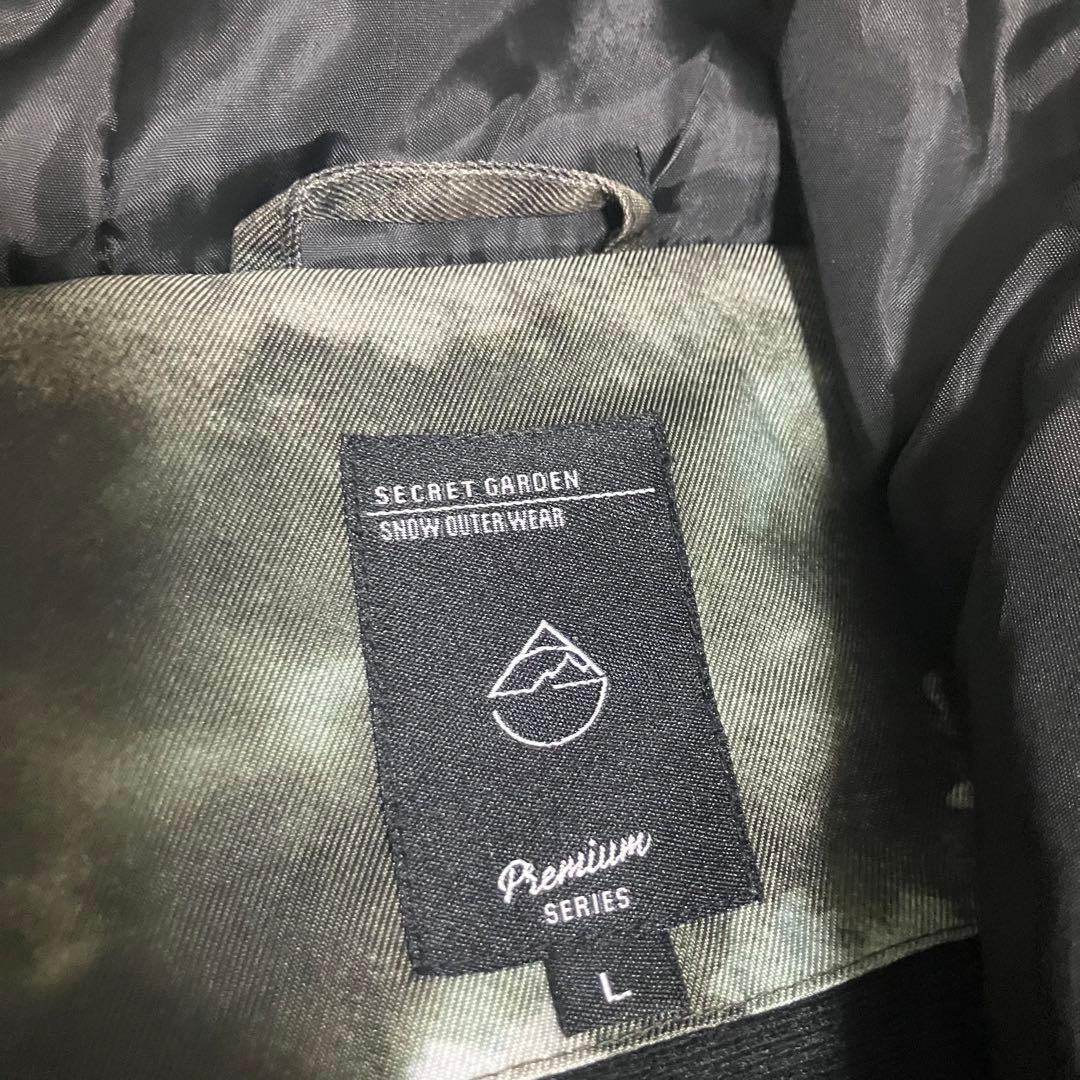 【美品】SECRET GARDENプレミアム スキー.スノボーウェアL上下セット