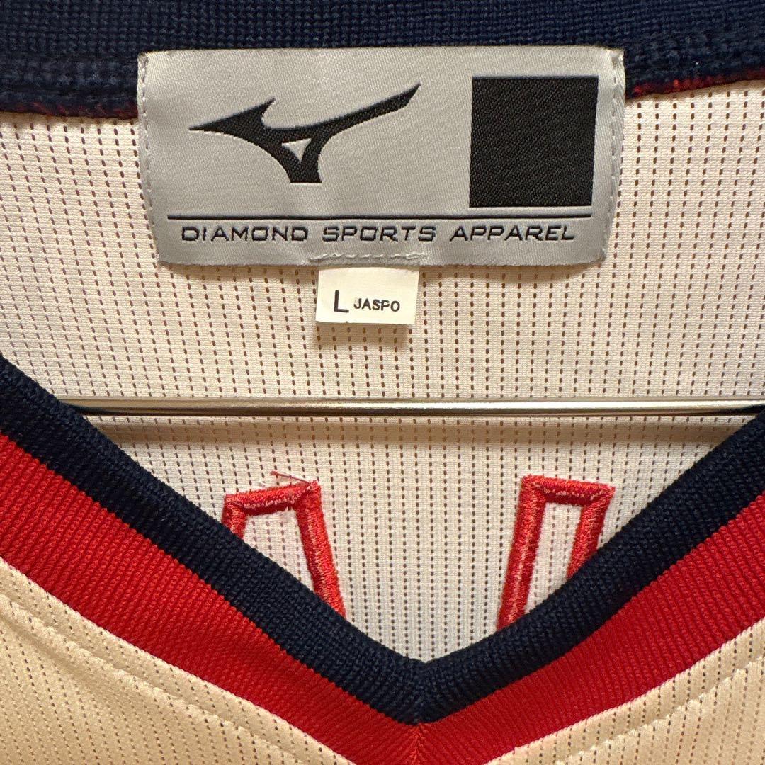 広島東洋カープ　大野豊　復刻ユニフォーム　Lサイズ　刺繍