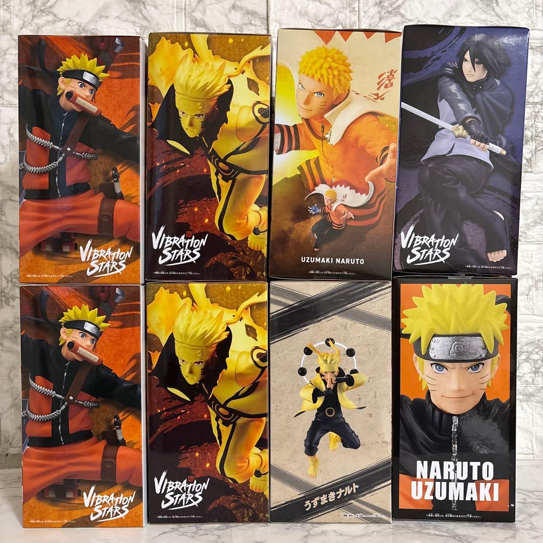 NARUTO ナルト　疾風伝　うずまきナルト　ボルト　うちはサスケ　フィギュア