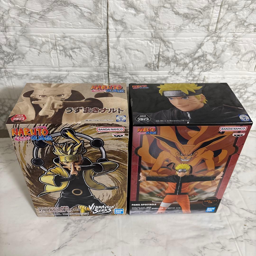 NARUTO ナルト　疾風伝　うずまきナルト　ボルト　うちはサスケ　フィギュア