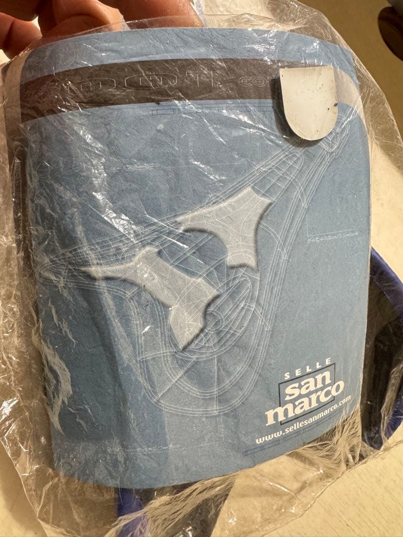 ビンテージ　セラサンマルコ　ボントレガー　刺繍サドル