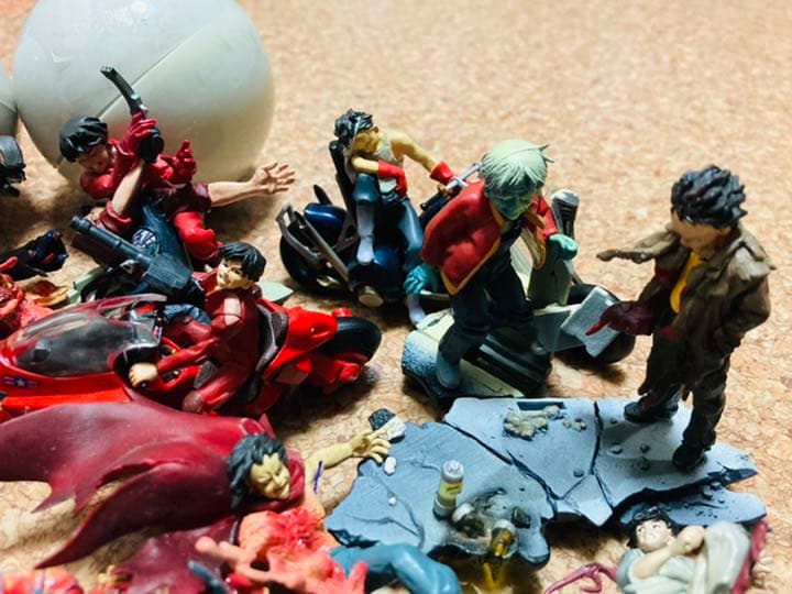 AKIRA 大友克洋 海洋堂フィギュア 大量セット 当時モノja