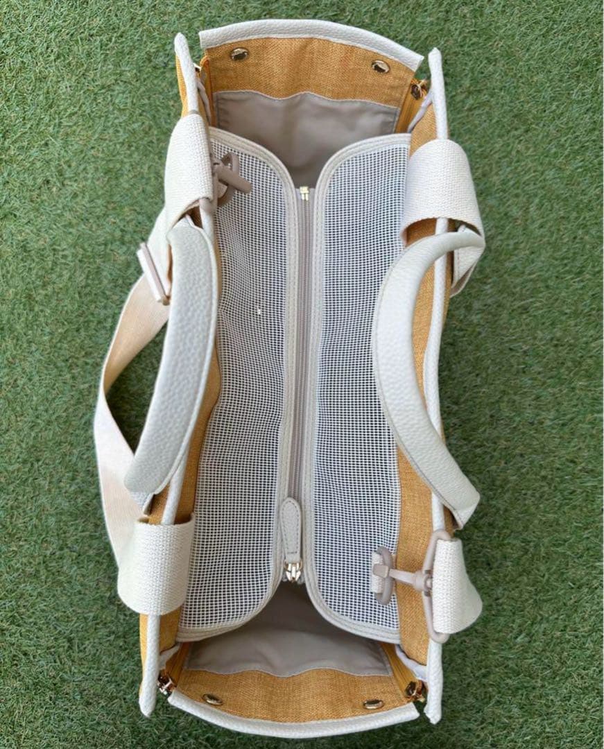 【美品】犬用猫用キャリーバッグMILLIONG ミリオン・ジャパン