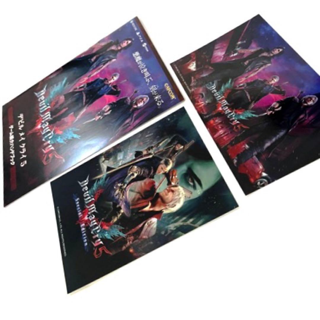 デビルメイクライ5　ハンドブック　カプコンカフェ　DMC5SE　ポストカード
