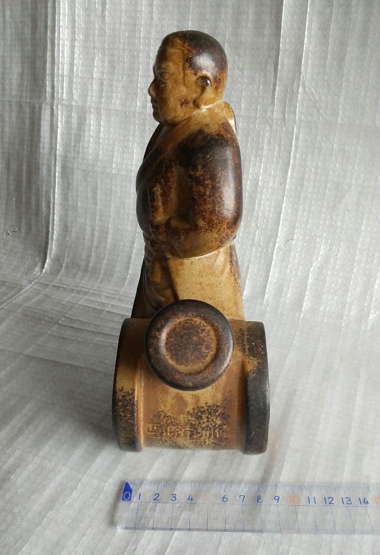 国分酒造 芋焼酎 金盃さつま隼人 西郷隆盛 陶器 空容器