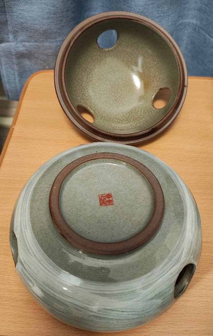 蚊取り器　昭和レトロ　雑貨　陶器　幸泉窯