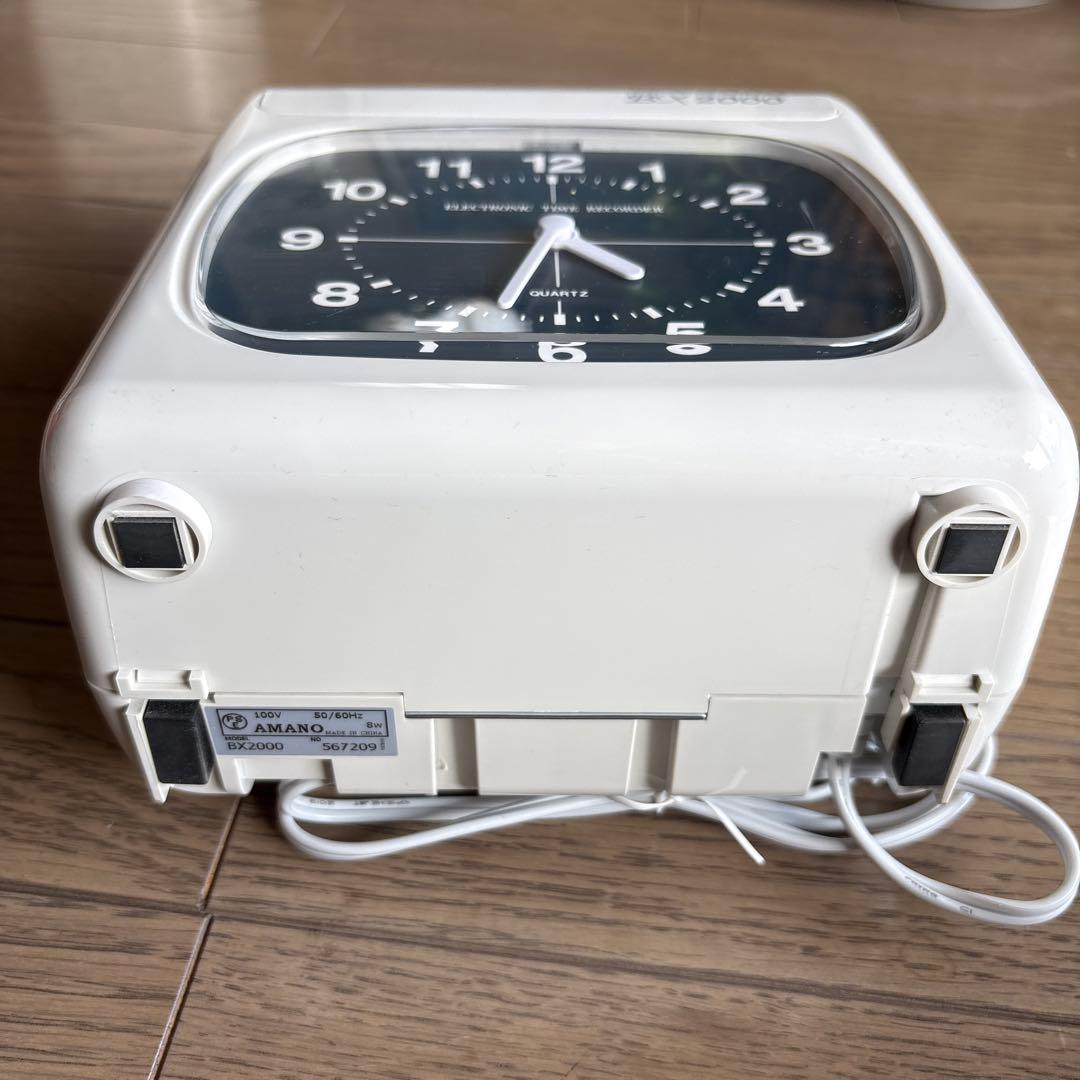 AMANO BX2000 電子時計 タイムレコーダー