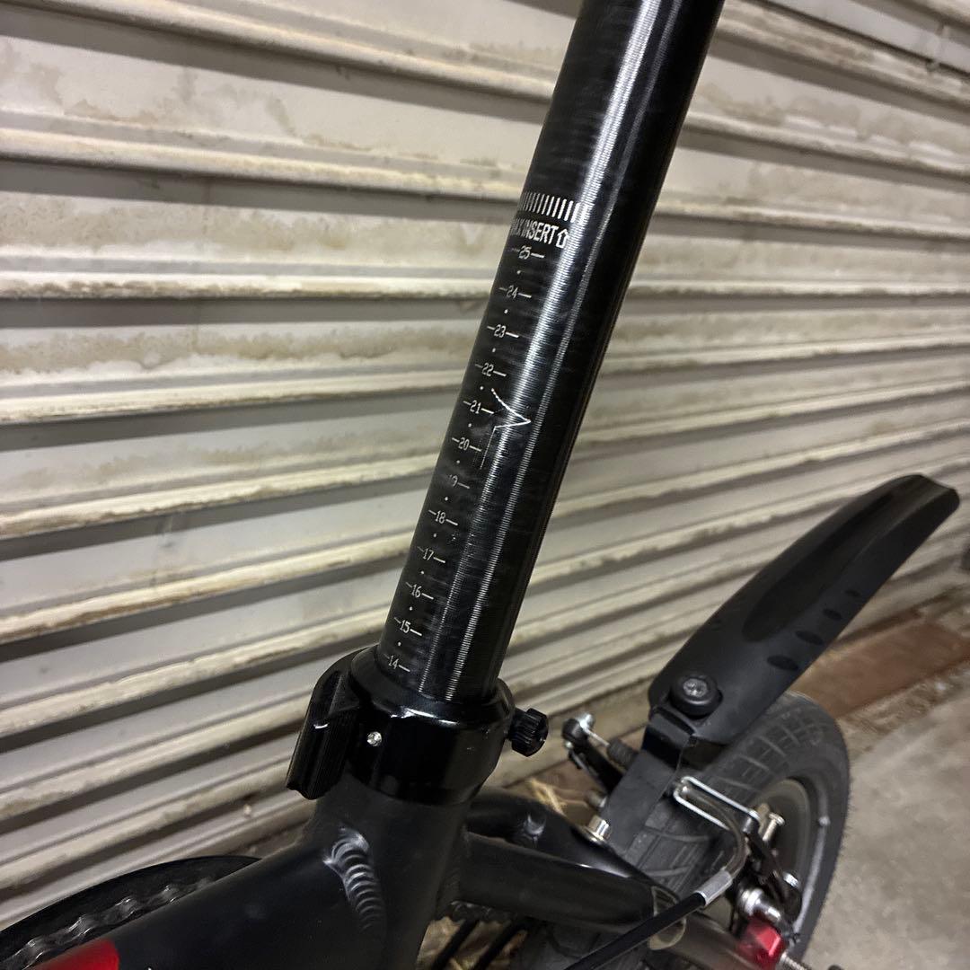 ダホン　K3 14インチ　折りたたみ自転車　カスタム車両