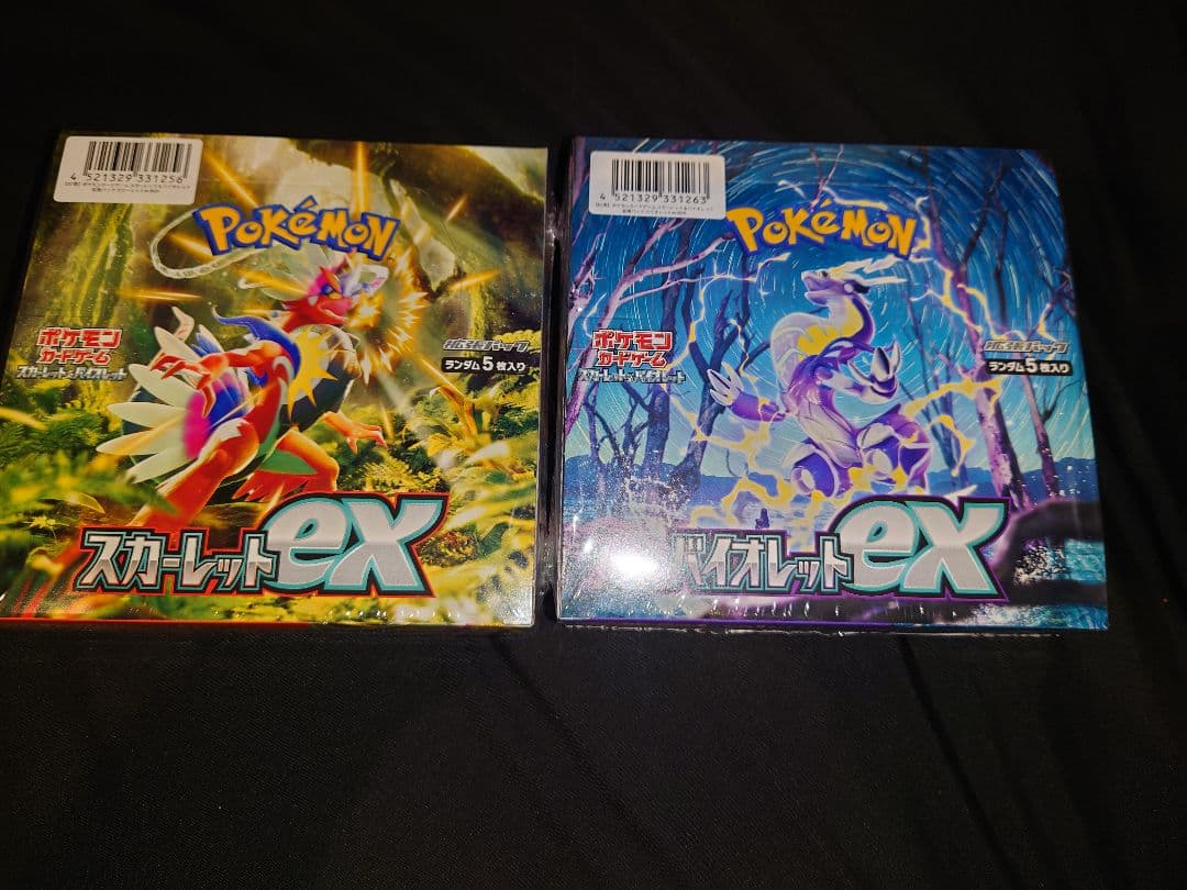 ポケモンカード　スカーレットex バイオレットex　シュリンク付き