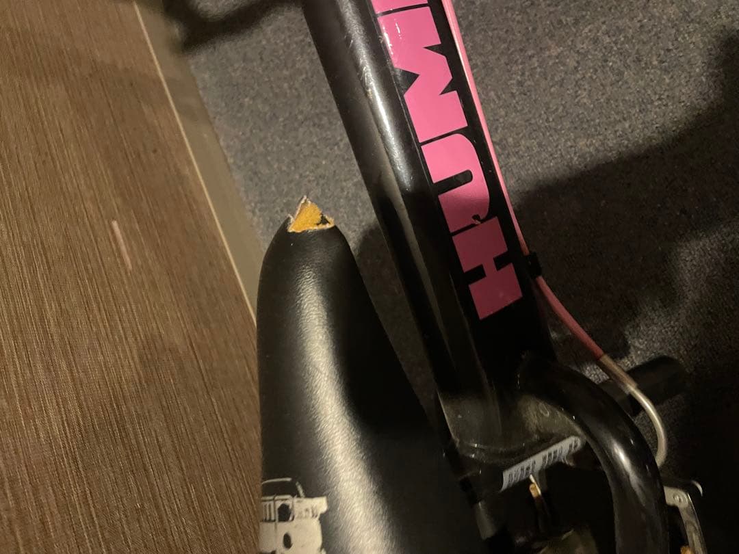 HUMMER バランスバイク ブラック/ピンク