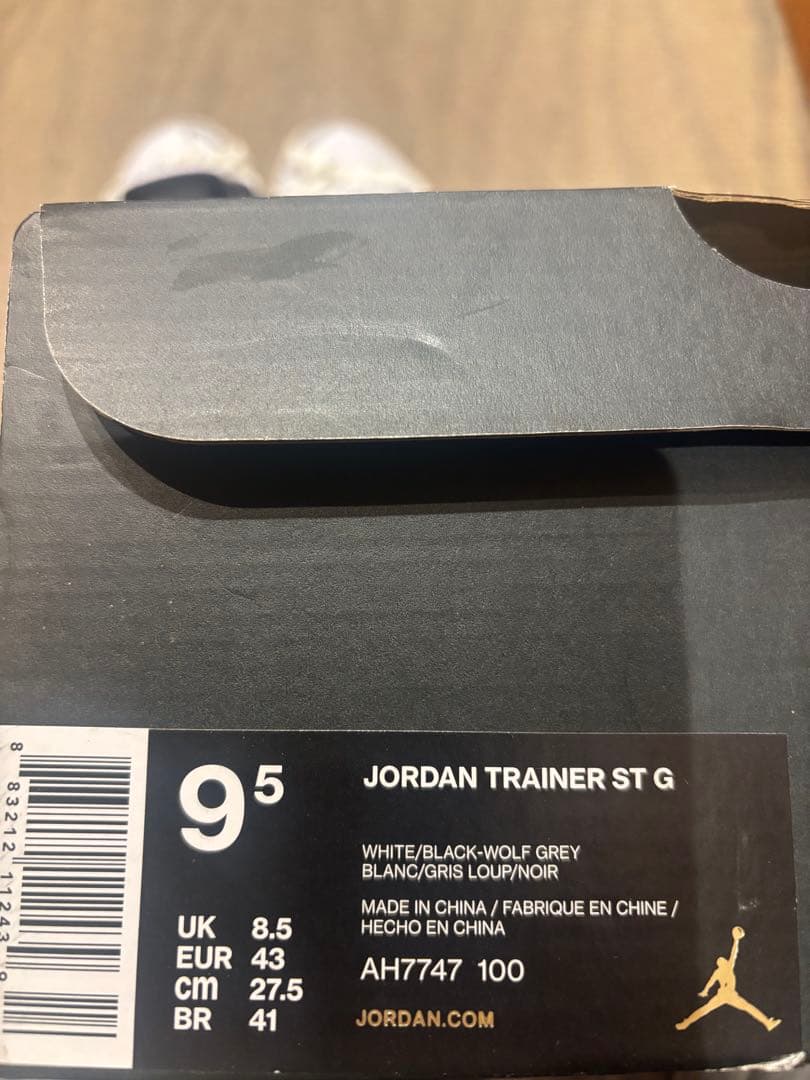 Jordan ゴルフシューズ ホワイト/グレー